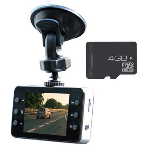 ArmorAll Universal HD Dashboard Camera + Extreme Speed 4GB MicroSD Memory Card Kit