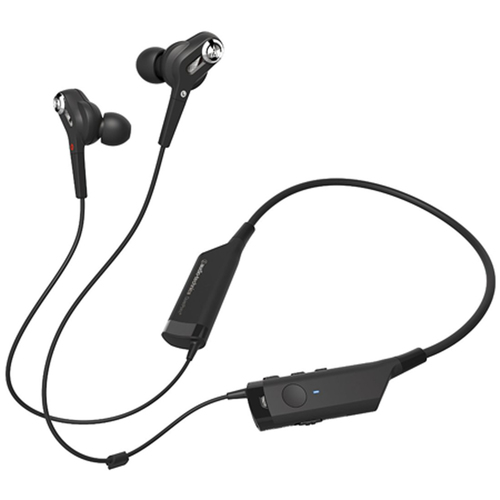 Audio-Technica ATH-ANC40BT QuietPoint Active Noise-Cancelling Wireless In-Ear Headphones