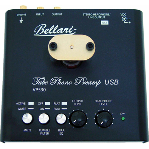 Bellari VP530 Tube Phono Preamplifier with USB Output