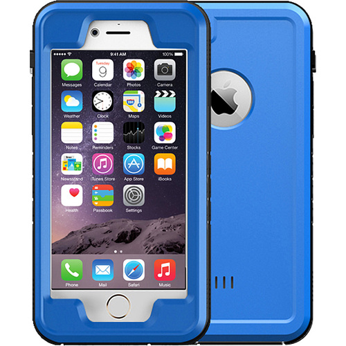Urge Basics Blue 4.7` Shock Resistant Waterproof Case for Apple iPhone 6/6S