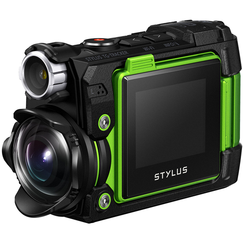 Olympus Stylus TG-Tracker 4K Action Cam Waterproof/Shockproof/Freezeproof Grn - OPEN BOX