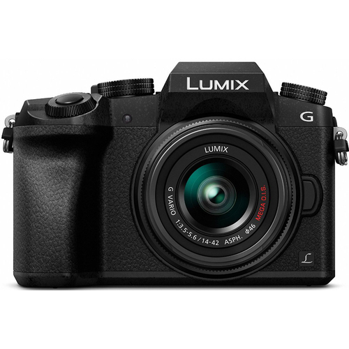 Panasonic LUMIX G7 Interchangeable Lens 4K UHD Blk DSLM Camera w/14-42mm Lens - OPEN BOX