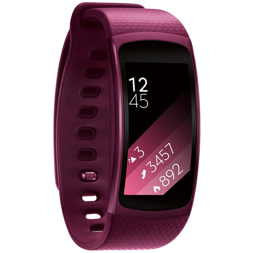Samsung SM-R3600ZINXAR Gear Fit2 Smartwatch with Small Band - Pink - OPEN BOX
