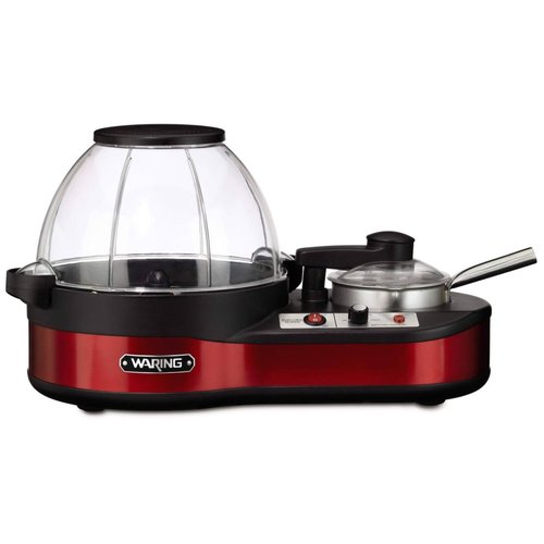 Waring Pro Popcorn Maker with Melting Station (Red) (WPM1000)
