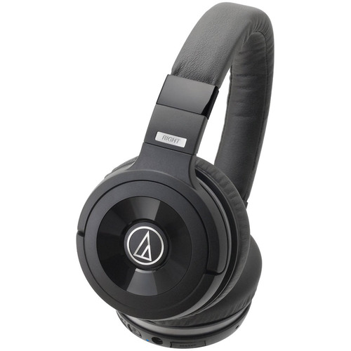Audio-Technica ATH-WS99BT Solid Bass Wireless Over-Ear Headphones w/ Built-in Mic & Control