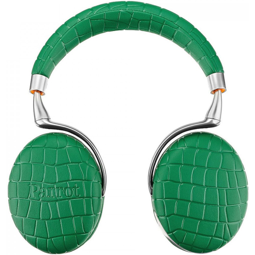 Parrot Zik 3 Wireless Bluetooth Headset w/ Wireless Char. Emerald Green Croc - OPEN BOX
