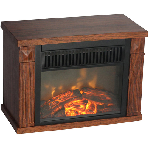World Marketing Comfort Glow Bookshelf Mini Fireplace - EMF160