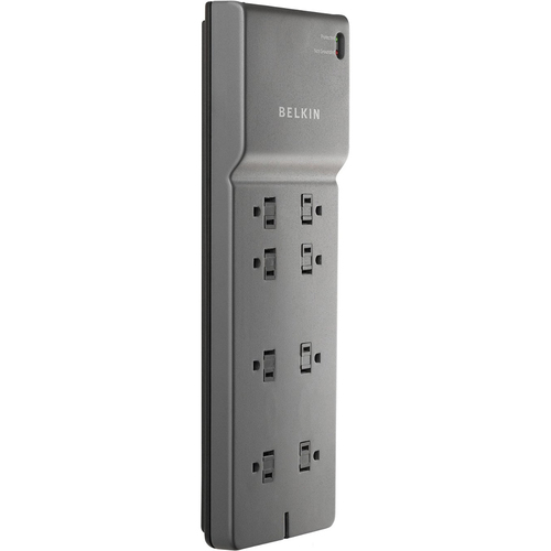 Belkin 3550J 8-Outlet Surge Protector w/ 12' Cord and Coaxial Protection - BE108230-12