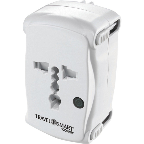 Conair All-In-One Adapter Plug with Surge Protection - TS237AP
