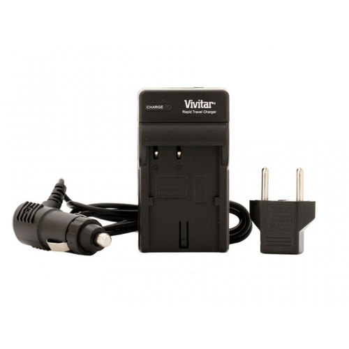 Vivitar AC/DC Battery Charger for the Sony NP-FV50, FV70, and FV100 Batteries