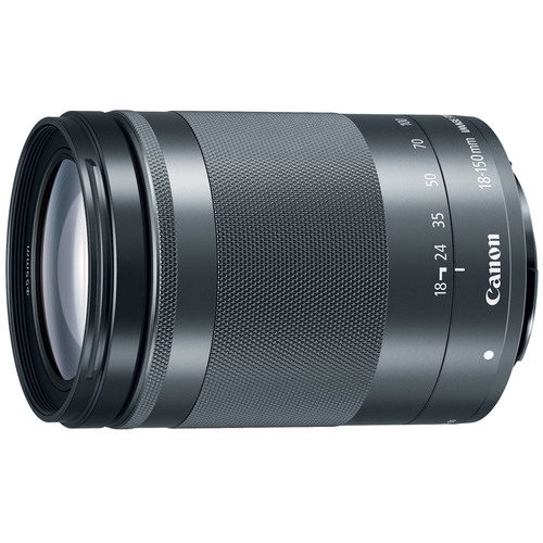 Canon EF-M 18-150 f/3.5-6.3 IS STM Zoom Lens for EOS M Series Cameras - Graphite