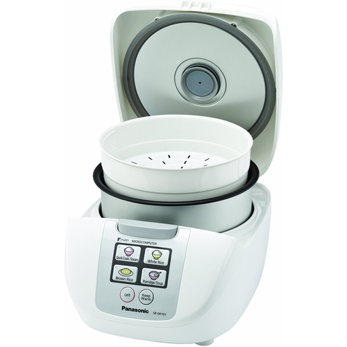 Panasonic 5-Cup One-Touch Fuzzy Logic Rice Cooker - SR-DF101