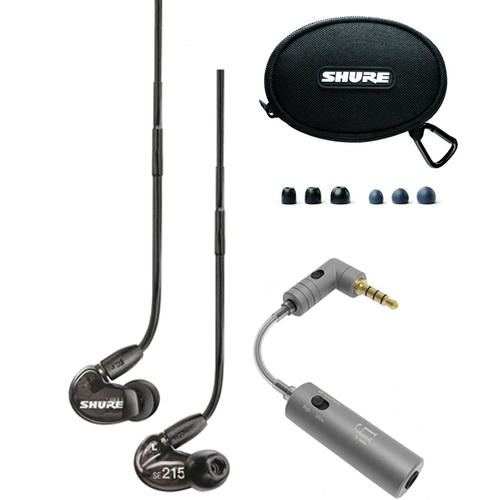 Shure Sound Isolating Earphone w/ Dynamic MicroDriver & Detachable Cable w/ iEMATCH
