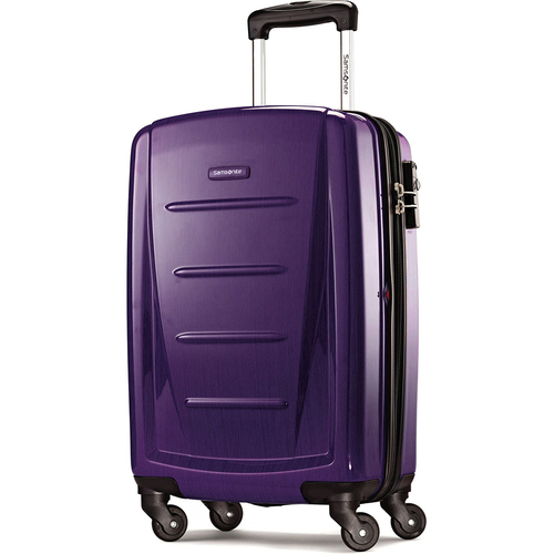 Samsonite Winfield 2 Fashion HS Spinner 20` - Purple Retail - OPEN BOX