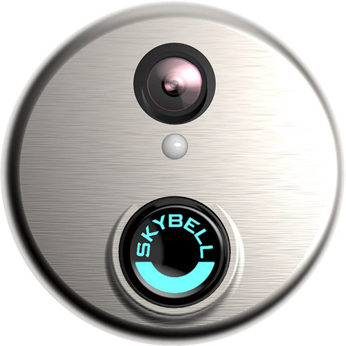 SkyBell HD Wi-Fi 1080p Video Doorbell - Silver (SH02300SL)