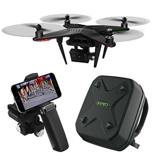 Xiro Xplorer G Quadcopter Aerial Drone w/ 3-Axis Gimbal for GoPro Bundle