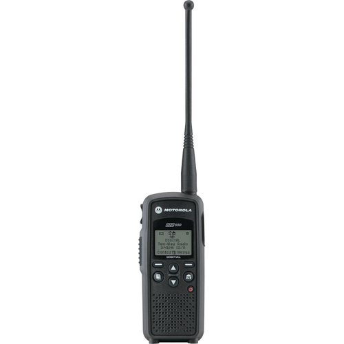 Motorola DTR550 Digital On-Site Two-Way Radio - Black - OPEN BOX