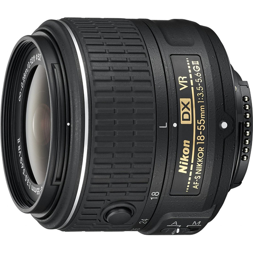 Nikon AF-S DX NIKKOR 18-55mm f/3.5-5.6G VR II Lens - OPEN BOX