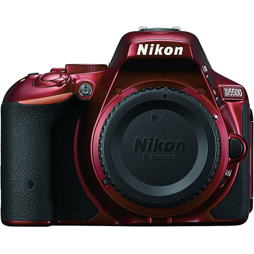 Nikon D5500 Red DX-format Digital SLR Camera Body - Refurbished