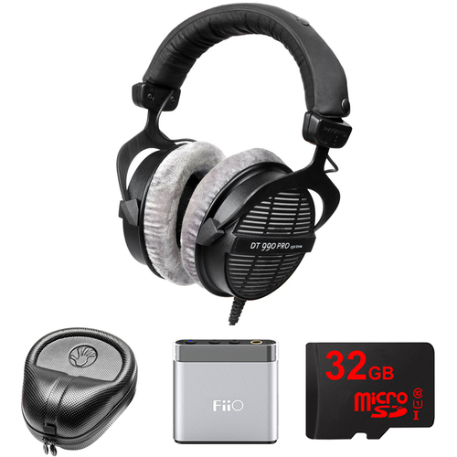 BeyerDynamic Professional Acoustically Open Headphones - 250 Ohms w/ FiiO Amp. Bundle
