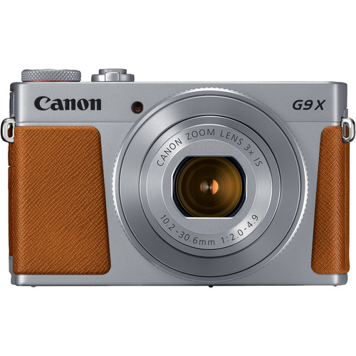 Canon PowerShot G9 X Mark II 1` 20.1MP 4x Zoom Digital Camera, Wifi, Silver