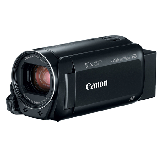 Canon VIXIA HF R800 Camcorder w/ 57x Advanced Zoom 3.28MP - Black