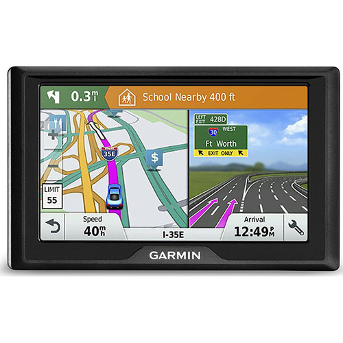 Garmin Drive 51 LM GPS Navigator with Driver Alerts - USA + Canada - 010-01678-06