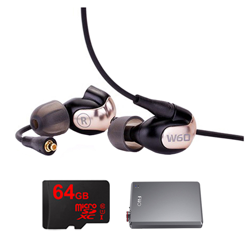 Westone W60 Premium In-Ear Monitor - 78507 w/ FiiO A5 Amp Bundle
