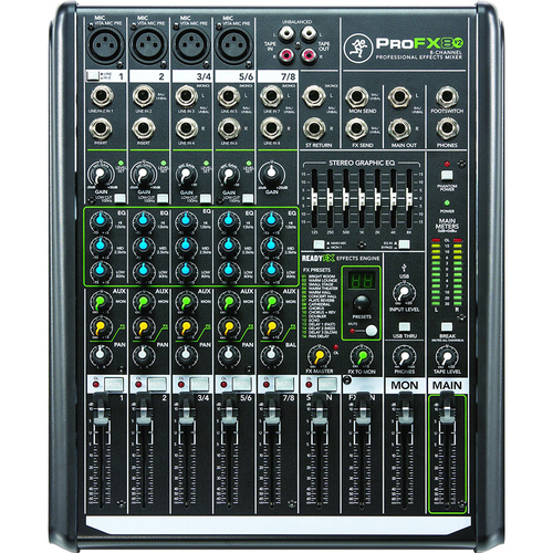 Mackie ProFX8v2 8-Channel Professional FX Mixer with USB - OPEN BOX