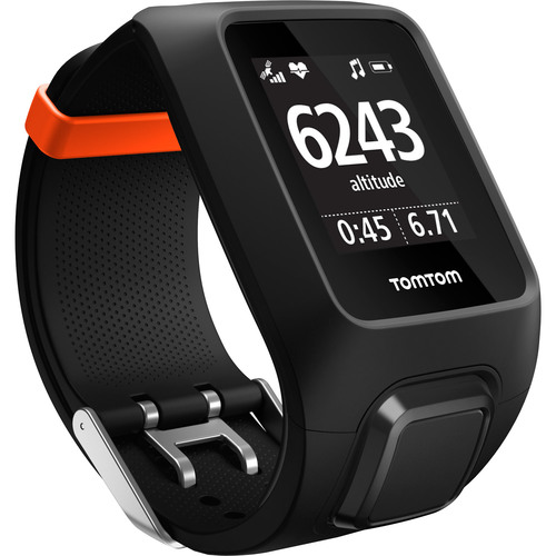 TomTom Adventurer GPS Outdoor Cardio Watch w/ MP3 Player and Bluetooth - Black