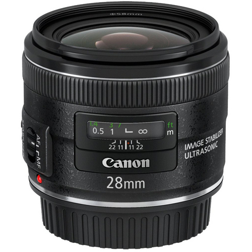 Canon EF 28mm f/2.8 IS USM Wide Angle Lens  CANON AUTHORIZED USA DEALER WITH WARRANTY
