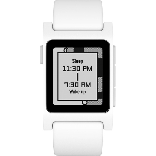 Pebble Pebble 2 HR Smartwatch - White/ Gray - 1002-00066 - OPEN BOX