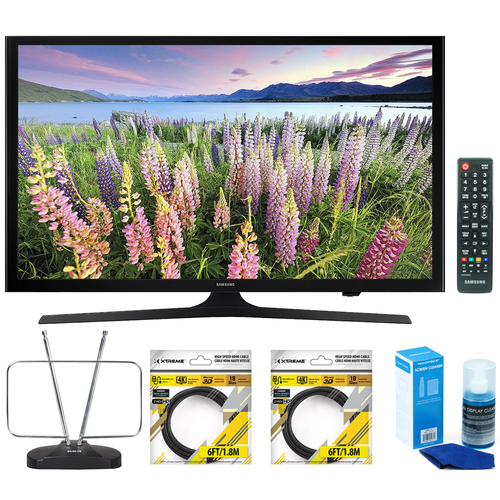 Samsung 40-inch Full HD 1080p Smart LED HDTV UN40J5200 with Accessories Bundle