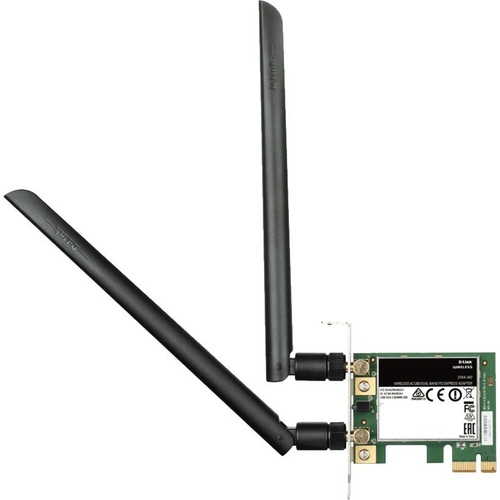 D-Link AC1200 Wireless Dual Band PCI Express Adapter - DWA-582