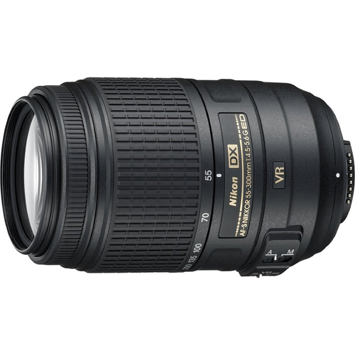 Nikon 2197 - 55-300mm f/4.5-5.6G ED VR AF-S DX NIKKOR Lens SLR NO MANUAL - ***AS IS***