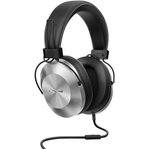 Pioneer Hi-Res Over-Ear Stereo Headphones, Silver- SE-MS5T-S