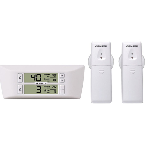 AcuRite Wireless 00986A2 Fridge Thermometer