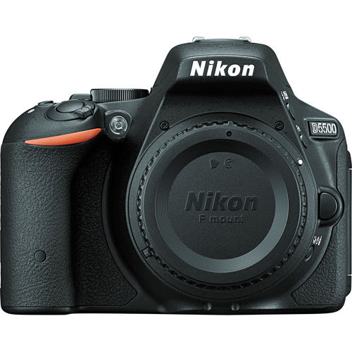 Nikon D5500 Black DX-format Digital SLR Camera Body - Refurbished