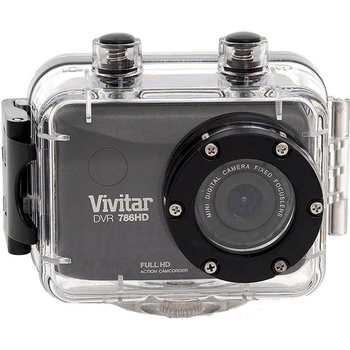 Vivitar HD Action Waterproof Camera / Camcorder - Black DVR786HD-BLK