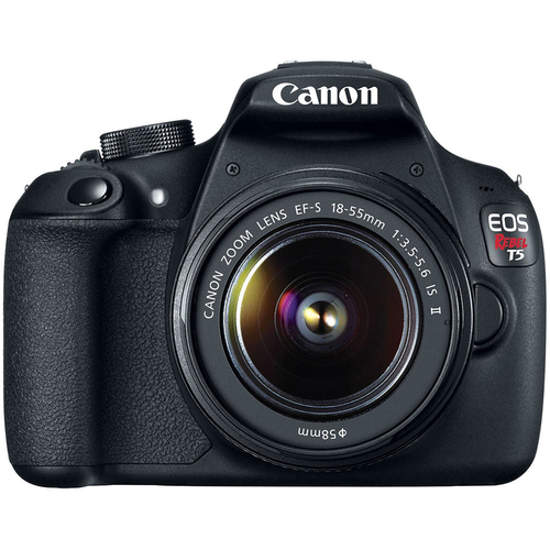 Canon EOS Digital Rebel T5 Digital SLR Camera w/ EF-S 18-55mm IS II Lens - OPEN BOX