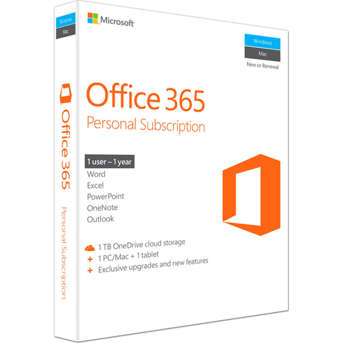 Microsoft Office 365 Personal Subscription P2 - QQ2-00597