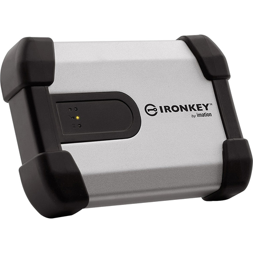 IronKey H350 Basic 2TB Encrypted External Hard Drive - MXKB1B002T5001FIPS-B