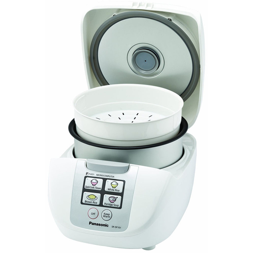 Panasonic 10-Cup One-Touch Fuzzy Logic Rice Cooker - SR-DF181