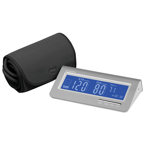 Veridian Healthcare Digital Arm Blood Pressure Monitor in Silver - 01-513SL