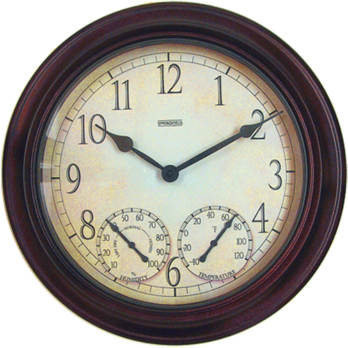 Springfield Sf 14` Metal Garden Clock