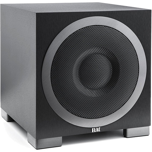 Elac Debut Series S10EQ 400W Powered Subwoofer DS10EQ1-BK with Bluetooth Control