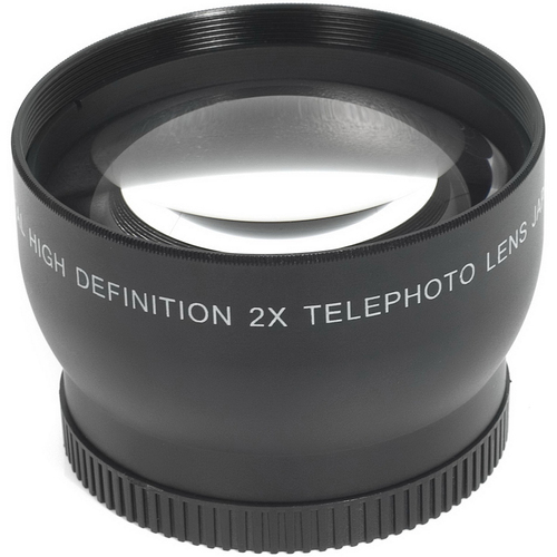 58mm High Definition Pro 2x Telephoto Conversion Lens (Black)