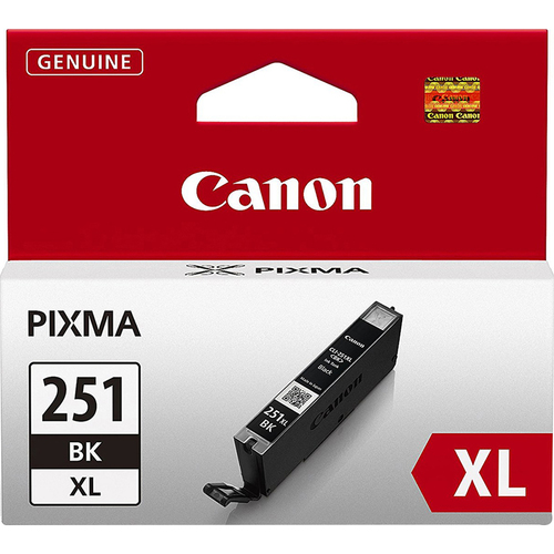 Canon CLI-251 Black XL Ink Tank for PIXMA iP7220, MG5420, MG6620 Printers