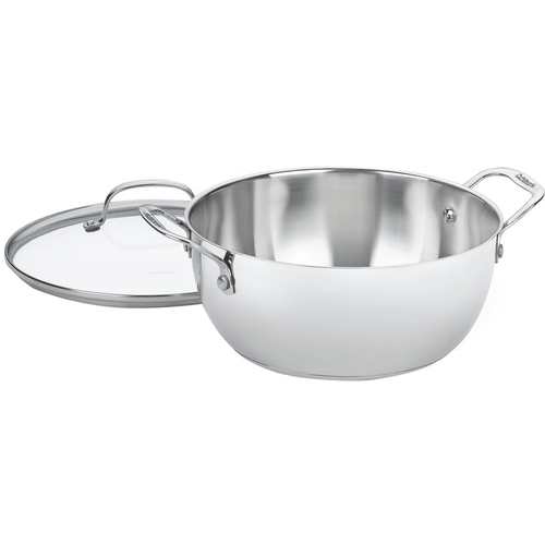 Cuisinart 755-26GD - Chef's Classic Stainless 5-1/2-Quart Multi-Purpose Pot w/ Glass Cover