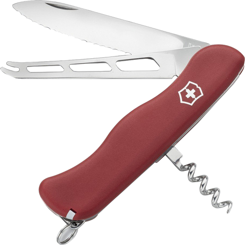 Victorinox Swiss Army Cheese Knife, 111mm, Red - 80833